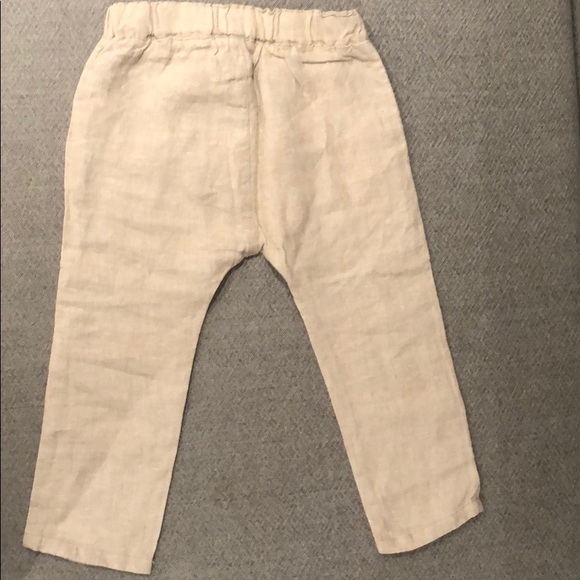 Play Up Linen Pants - Picture 3 of 3